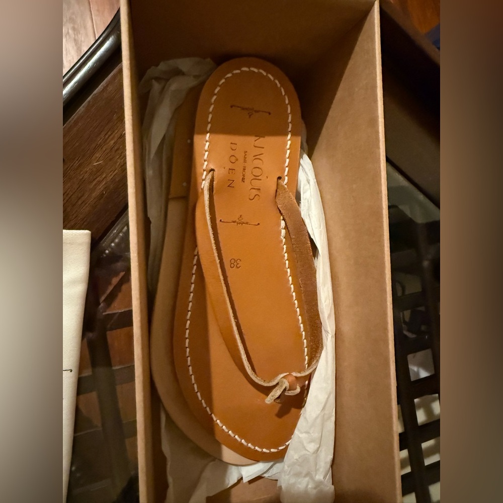 Doen x K.Jacques Leather Sandals - Picture 9 of 11